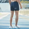 2 in 1 Marathon Running Shorts Quick Dry Long Distance Running Training Tights Sports Women Men Gym Summer Lining With Waist bag 5
