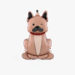 Cartoon Animal Dog - Themed Aluminum Balloon for Children's Party Decor (Bulldog)