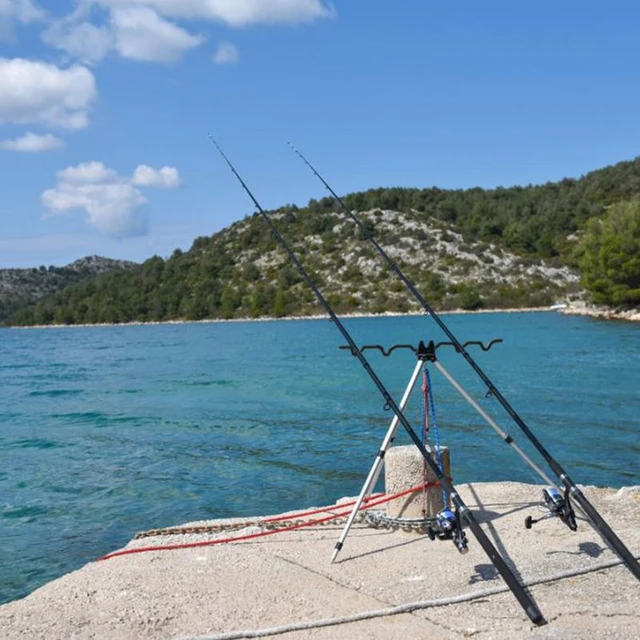 Telescopic Tripod Fishing Rod Stand