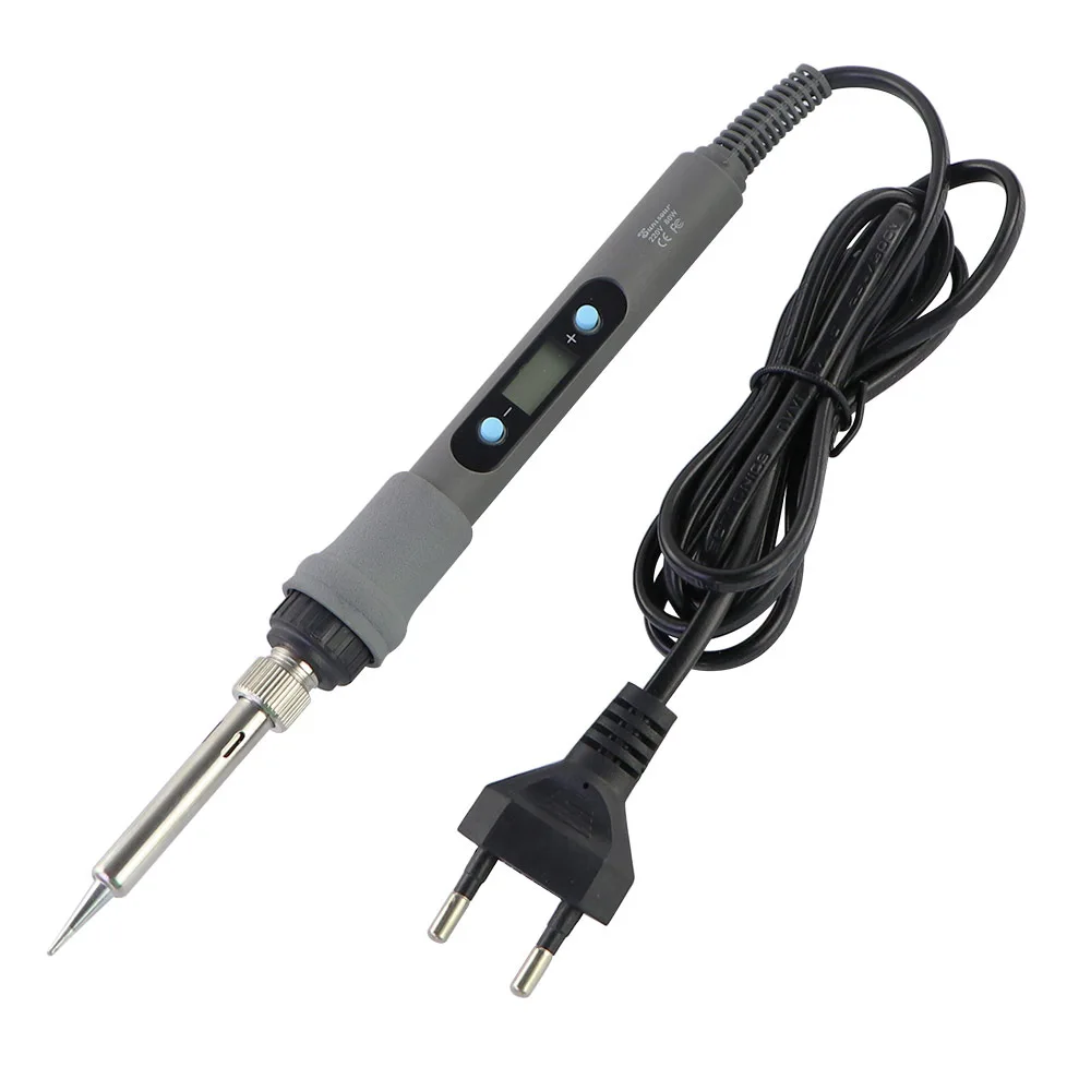 80W electric soldering iron temperature adjustable LCD display soldering iron head 220V 110V maintenance soldering iron kit