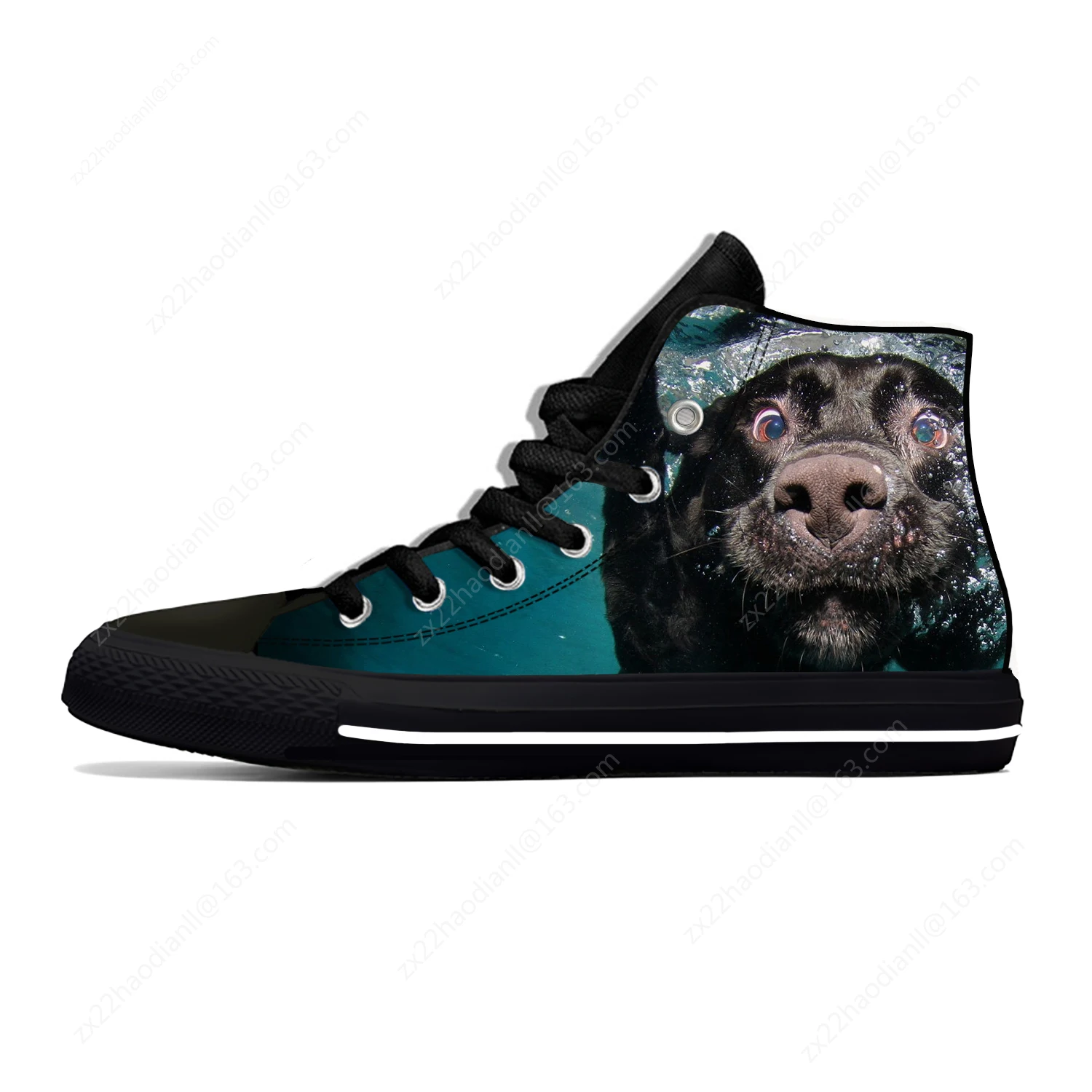 Funny Animals Pattern Lightweight Cloth 3D Print Cool Hot Fashion High Top Canvas Shoes Mens Womens Casual Breathable Sneakers