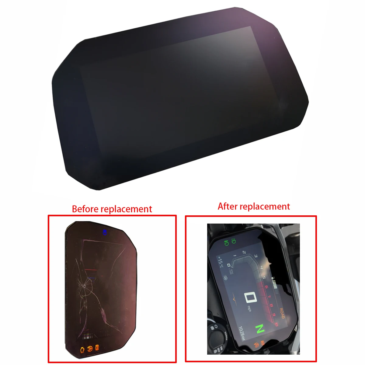 s1000rr tft display made in china