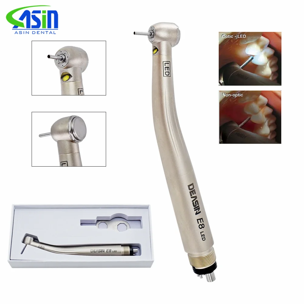 

2020 Hot Dental LED High Speed Handpiece E-generator Hand Piece Turbine Handpiece With CE FDA