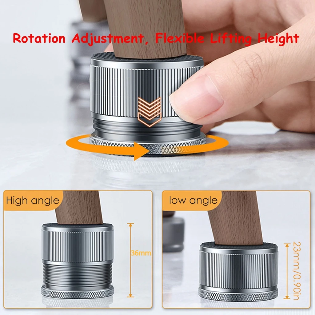 Eary 2/4pcs Metal Furniture Leg Booster Pad Bed Riser Height Adjustable Sofa Feet Floor Protector WashMachine Leg Highten Cusion Best Sellers In Furniture
