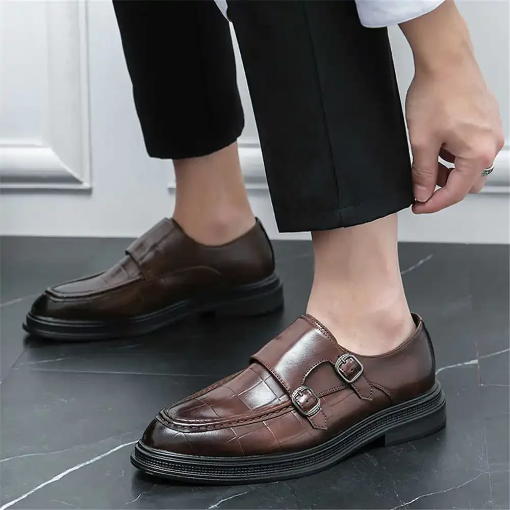 Business Wedding Men'S Gym Heels Boy Dress Shoes Brown Dress Shoes Sneakers Sport Special Wide Tenid Super Confortevole