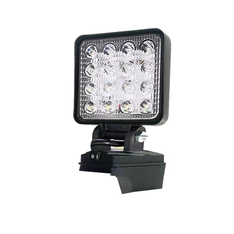 Led Light Fit Milwaukee Battery M18 4In Portable Spotlight Cordless Outdoor Work Fishing Handheld Emergency Tool No Battery