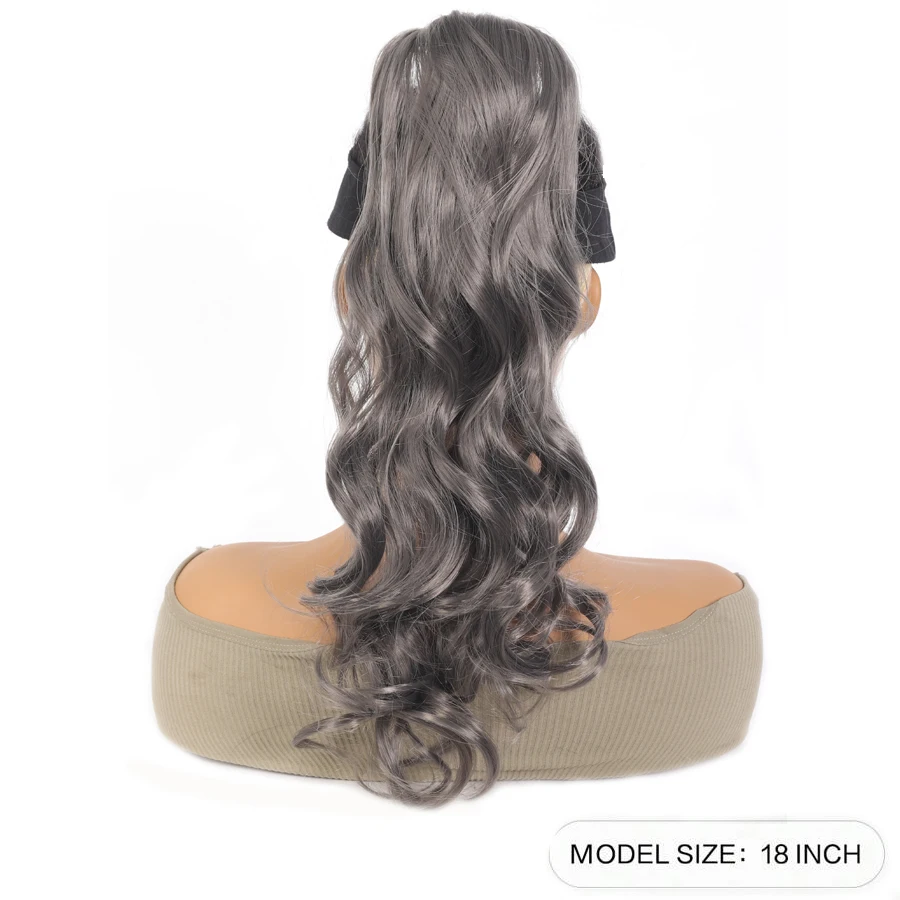 Рисунок 3 - Длинные волнистые волосы для конского хвоста с когтями