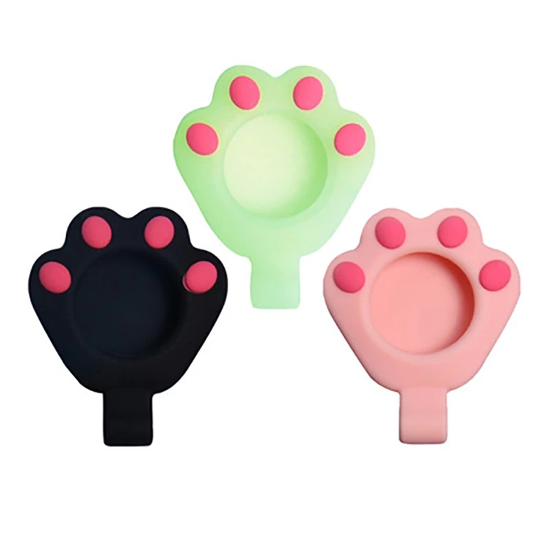 

Silicone Protective for Case for AirTag Soft Holder with for Key Chain Easy Carry for Bags Keys,Safety Anti-Scra N2UB