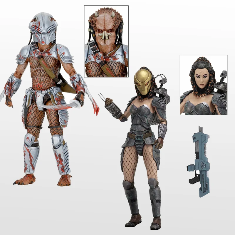 NECA Alien VS Predator Action Figure Masked Scar Elder