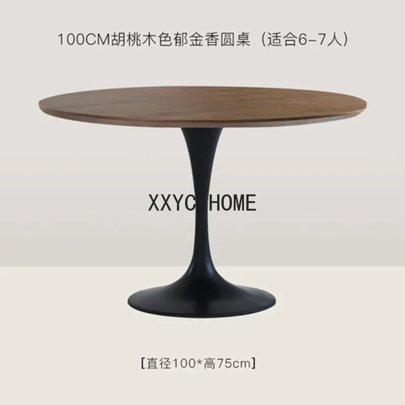 Black Design Coffee Tables Wooden Small Minimalist Nordic Round Coffee Corner Tables Balcony restaurant Household Items mobile