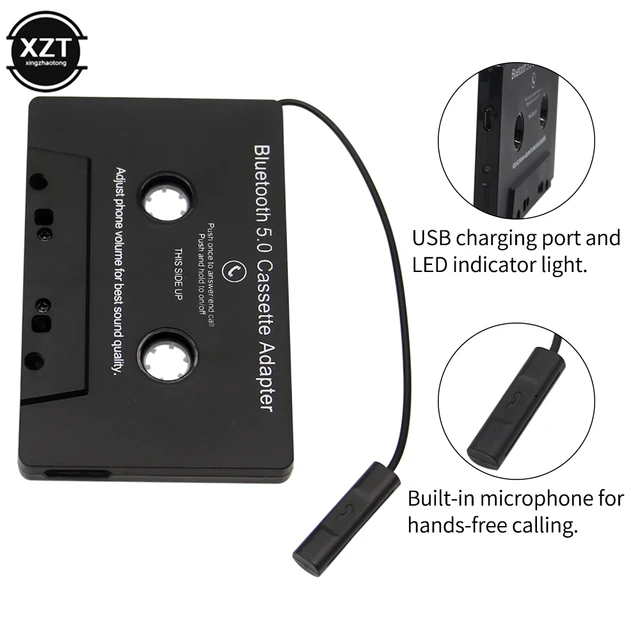 Adaptateur de cassette de voiture Bluetooth Pig, MP3, SBC, stéréo, cassette  audio Bluetooth, adaptateur pour mx, smartphone, universel - AliExpress