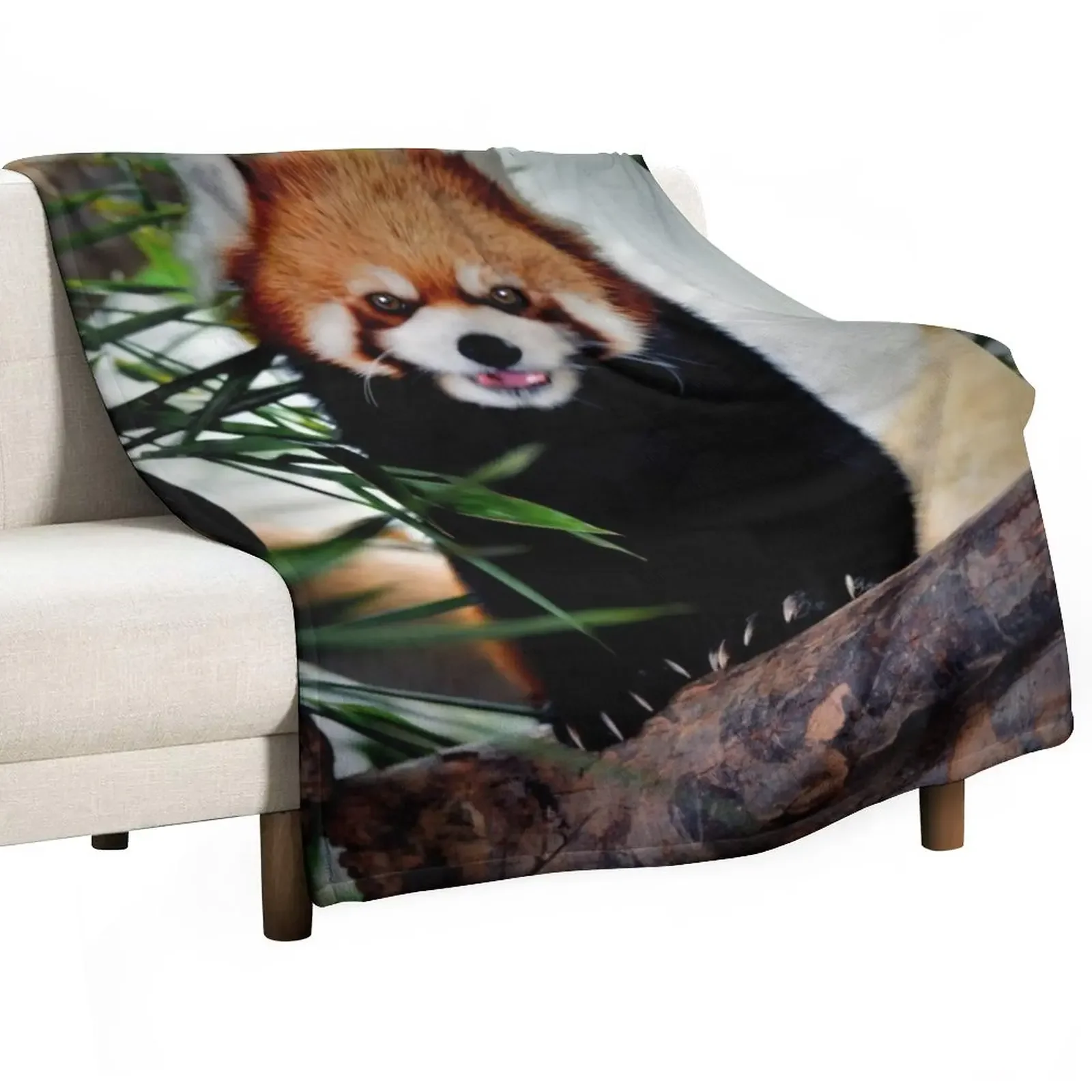 

Red Panda Throw Blanket Summer Beddings Stuffeds For Decorative Sofa Sleeping Bag Blankets