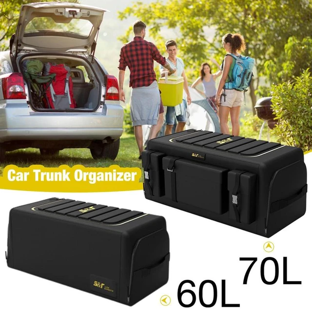 Sac de Rangement Antidérapant pour Coffre de Voiture, Grande Boîte en  Feutre Souple, Accessoire - AliExpress