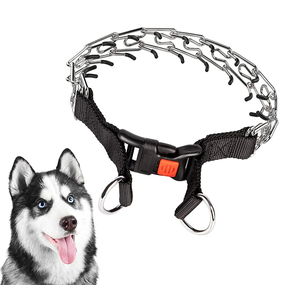 Prong Collar for Dogs No Pull Choke Collar Pinch Dog Training Collar