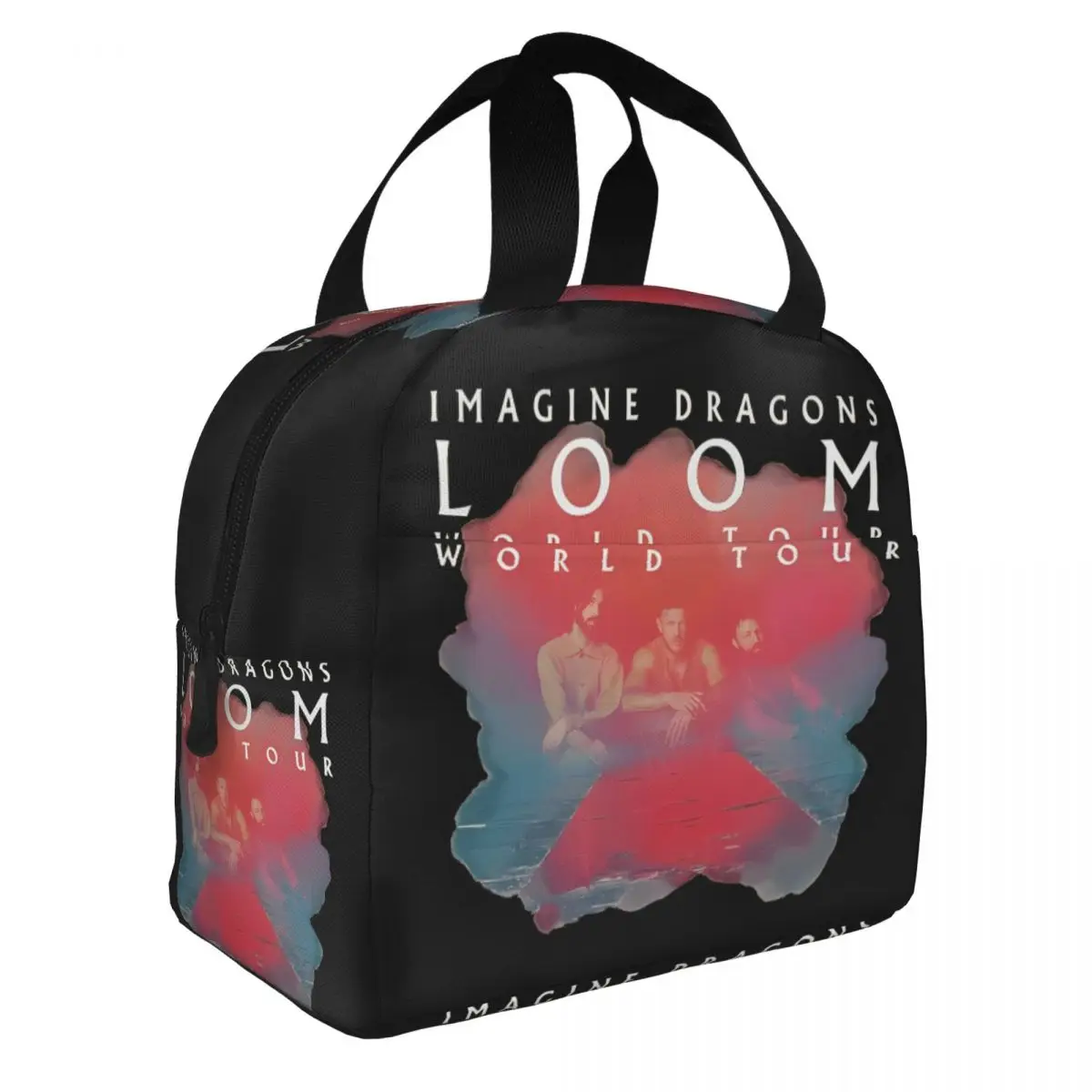 Loom Tour New Album Insulated Lunch Bags Large Imagine Dragons Band Meal Container Cooler Bag Lunch Box Tote Food Handbags