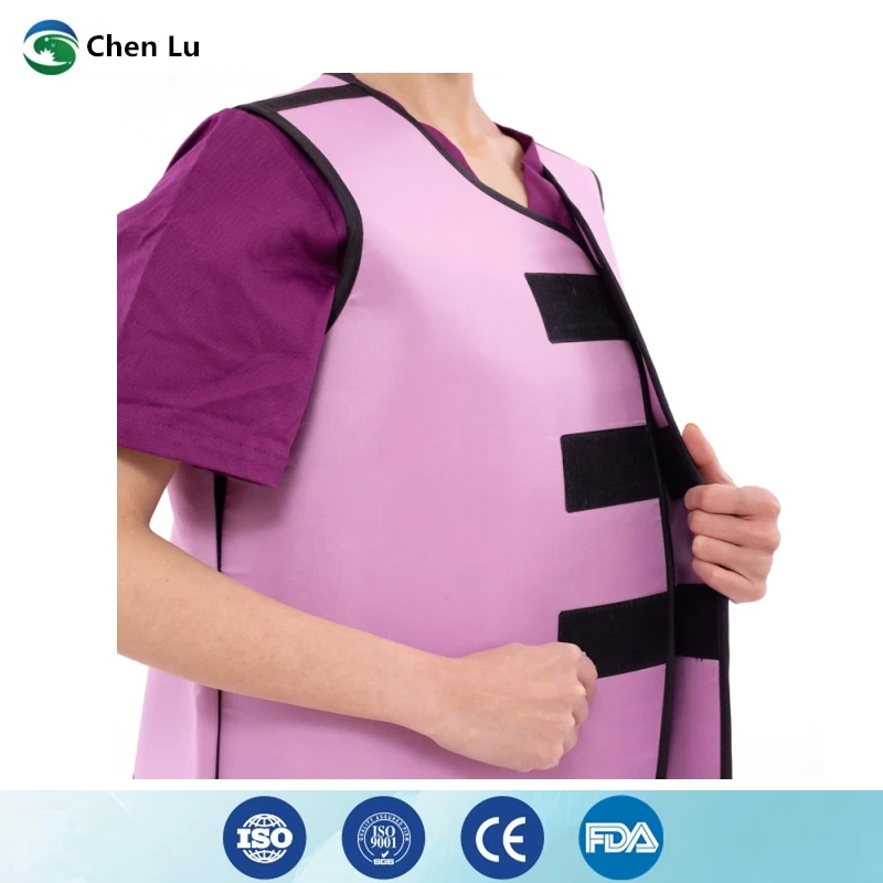 Genuine nuclear radiation protective 0.35mmpb lead apron set x-ray radiological protection high quality vest and skirt