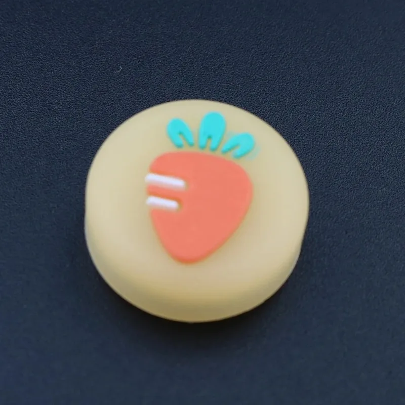 1PC Cherry Strawberry Fruit Jelly Thumb Stick Grip Cap Joystick Cover for Nintend Switch Lite Joy-con Controller Thumbstick Case