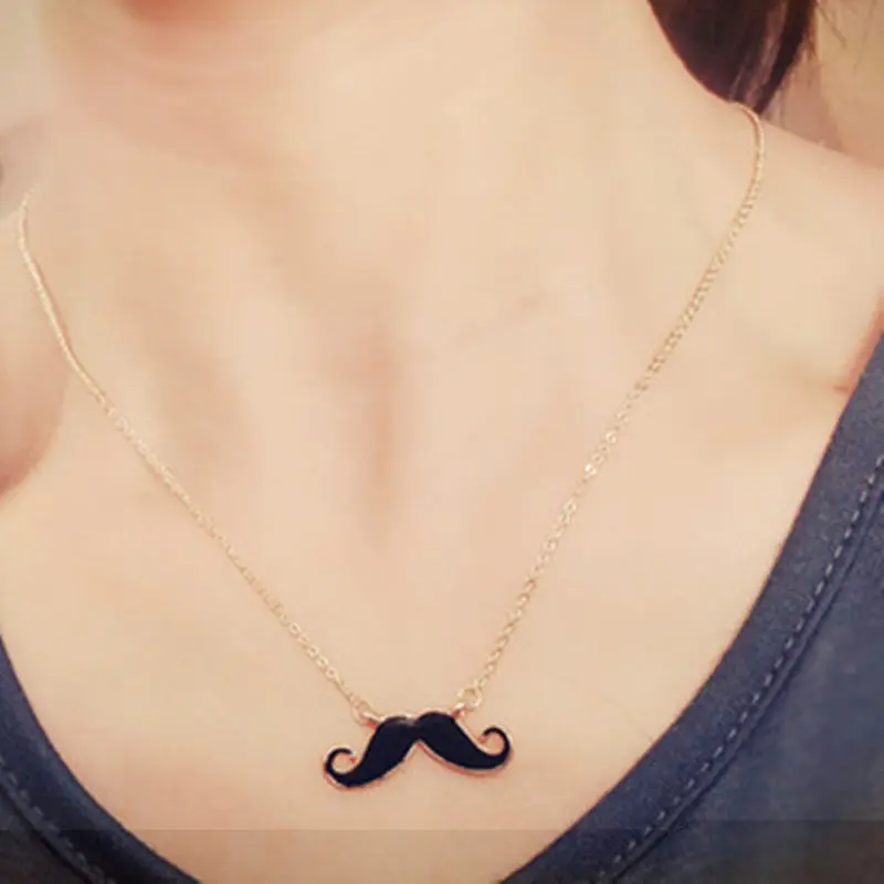 2026 Fashion Wholesale Vintage Exquisite Long Mustache Necklace Female Design Necklace Women Pendant Necklace - 2