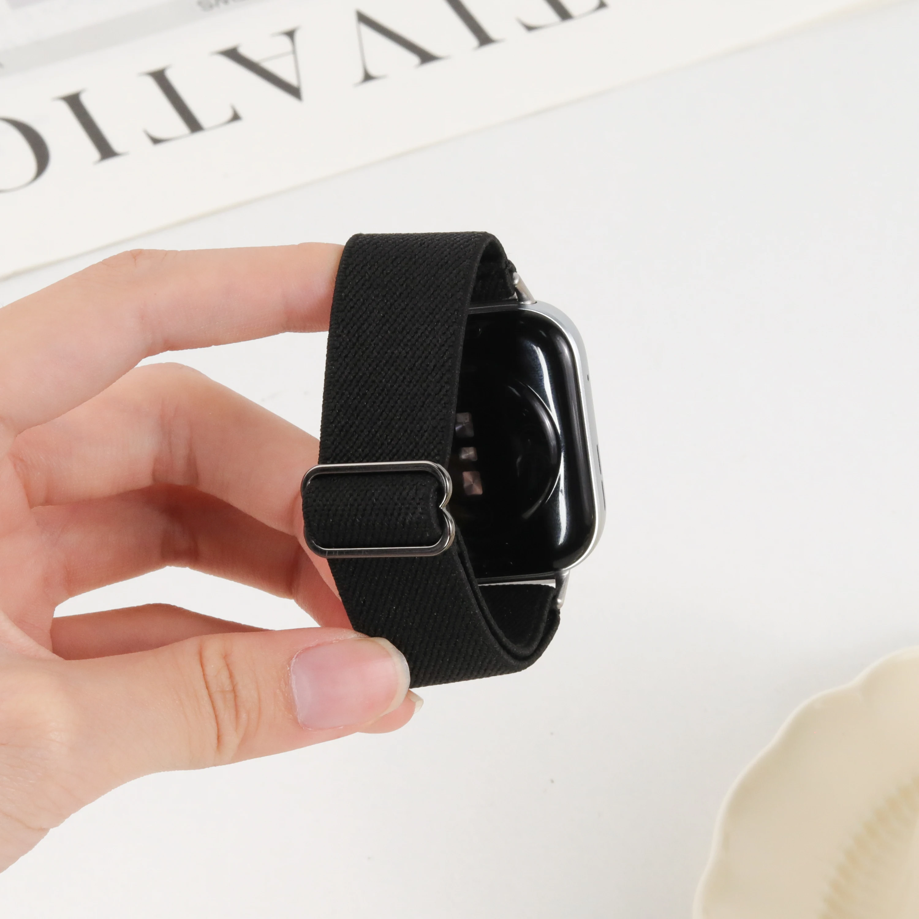 Sport Scrunchie Nylon Bracelet Strap