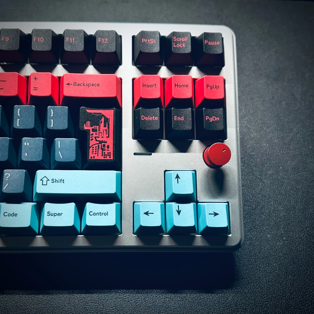 Gmk Neon Nights Tema Keycap Grupo Pbt Custom Keyboard Cap Cherry Perfil Key Cap Gift Acessórios Teclado Mecânico Conjunto 161key - Imagem 3