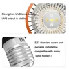Professional 3W Reptile Lamp UVA UVB5.0 UVB10.0 Lmap LED Bulb Turtle Tortoise Lizard Basking Sunlight UVB Bulb Lighting 5