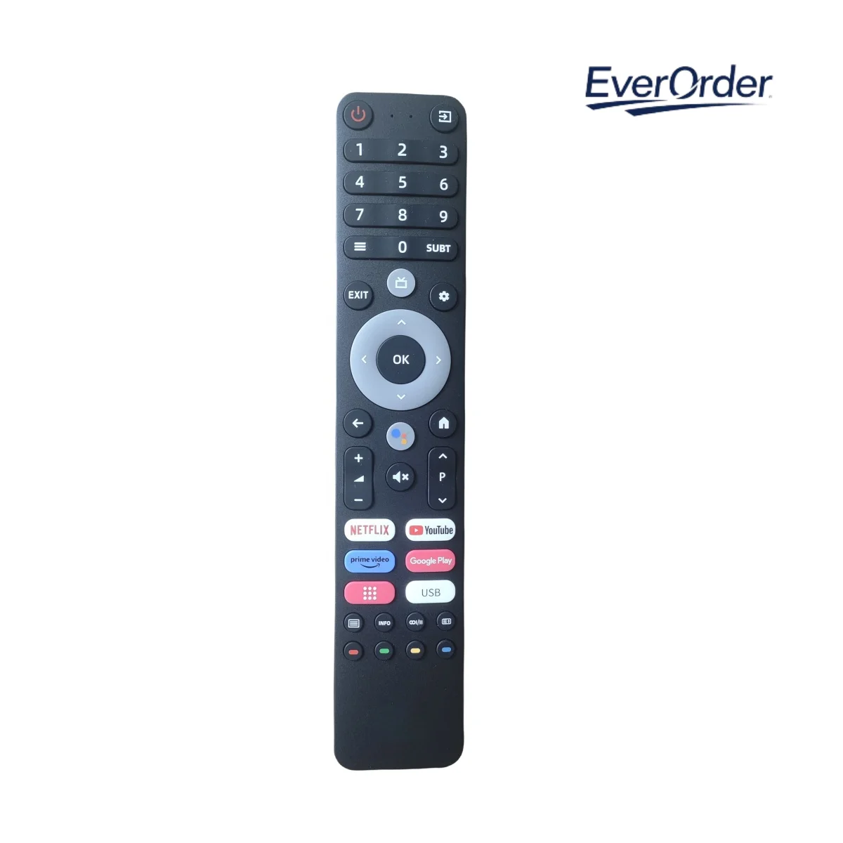 새로운 오리지널 음성 리모컨 UD 32W5210 및 AIWA 58b4k 및 CHIQ U55G7PG 스마트 TV에 적합