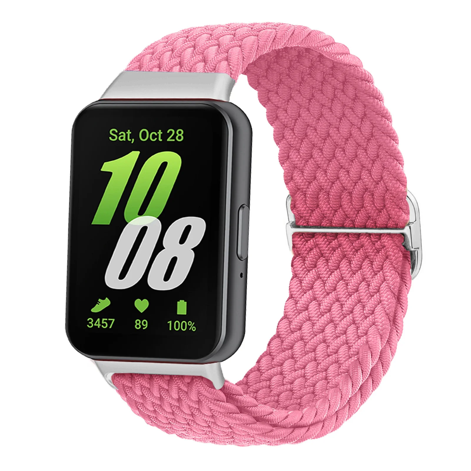 Samsung Galaxy Fit 3 Braided Nylon Adjustable Sport Strap Bracelet