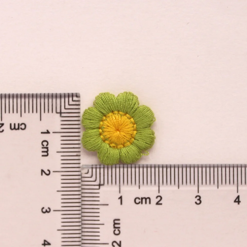 20 pezzi ricamati patch fai da te vestiti applique modello girasole