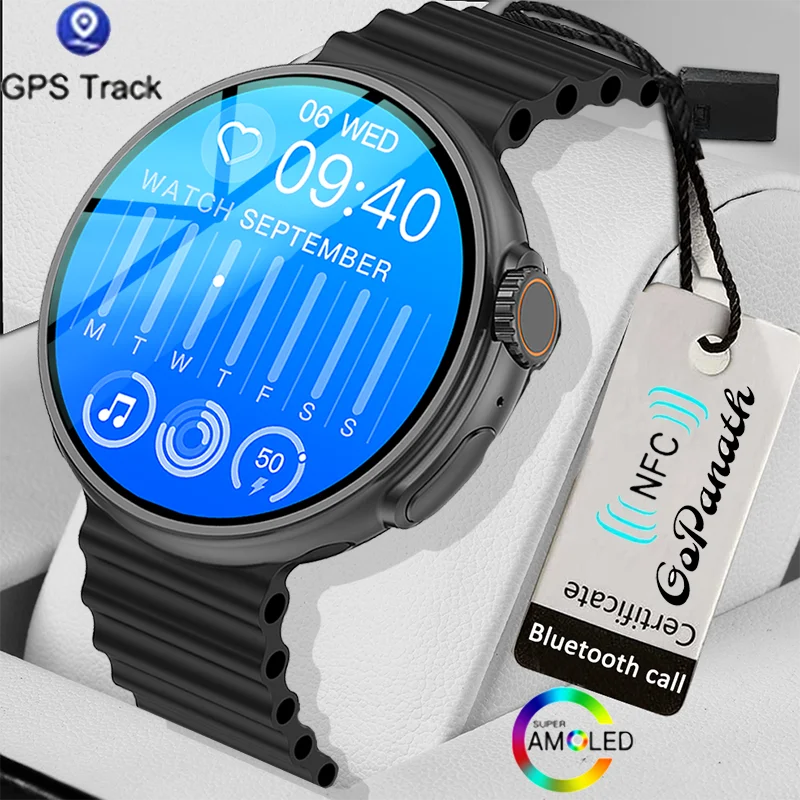 Reloj inteligente 2023 NFC para hombre, pantalla de 390x390, siempre  muestra la hora, llamada Blueto Tan Jianjun unisex