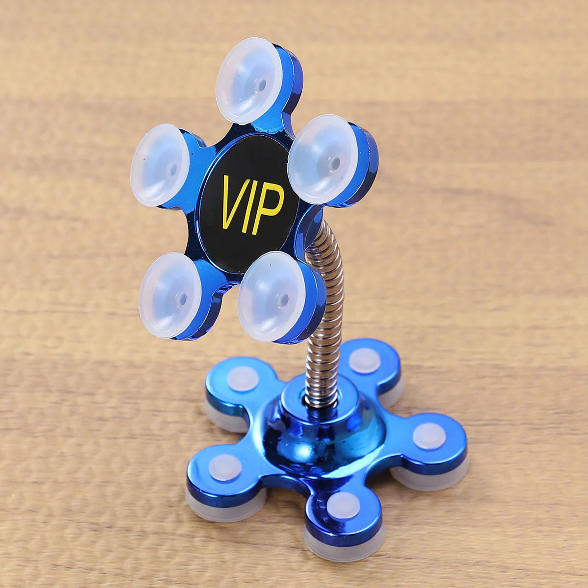 

Home Vehicle Mounted Mobile Phone Bracket Silicone Double-sided Suction Cup Navigation Multi-function Phone Hold Bracket(Blue)