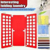 Plastic Shirt Folding Board Shirts Adult Child Perfect Lazy People Quickly Fold Clothes Board Time-saving Time-saving 1