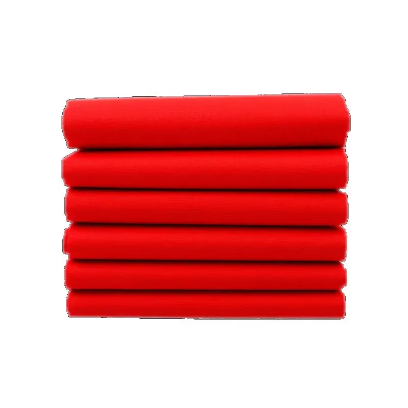 Premium Large Red Ethnic Style Pure Cotton Fabric