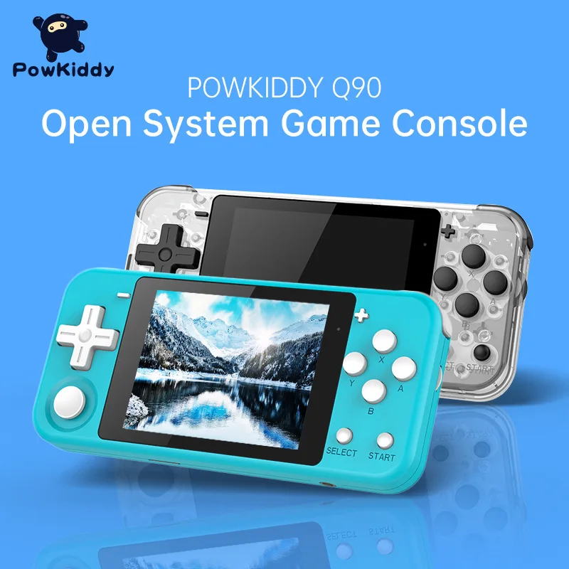 Overlord Box Powkidy Q90 Open Source Schermo Ips Portatile Retro Rocker Arcade Portatile Psp Nostalgico Gamepad