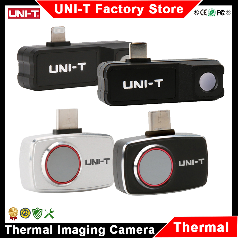 UNI-T UTi120Mobile UTi120MS UTi256M UTi260M UTi261M Thermal Camera Infrared Heat Image Thermal Imager (not for iPhone Type-C)
