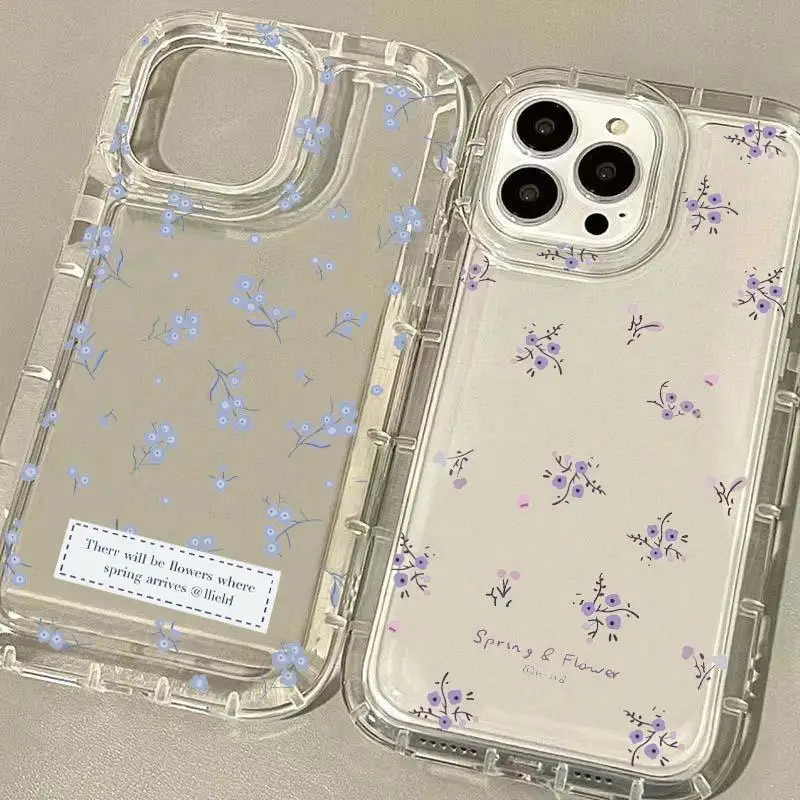 Cherry Daisy Flower Design Phone Case Cover