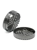 63mm Toothless Tobacco Herb Grinder Herbal Grinders 2 Layers creative aluminum alloy Smoke Breaker Spice Crusher Mill Shredder 6
