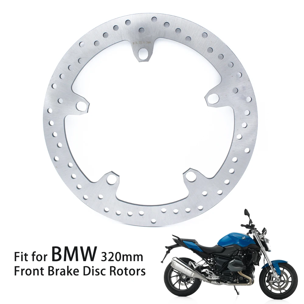 

Motorcycle Front Break Disc Rotors Left & Right 320mm for BMW F 800 R Sport K73 S ST F 900 R K83 XR K84 HP2 K1200 GT K44 K1300