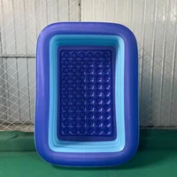 1M bébé piscines gonflables piscine piscines d'eau enfants baignoire extérieure intérieure jeu d'eau fête pour enfants garçons filles chien 6