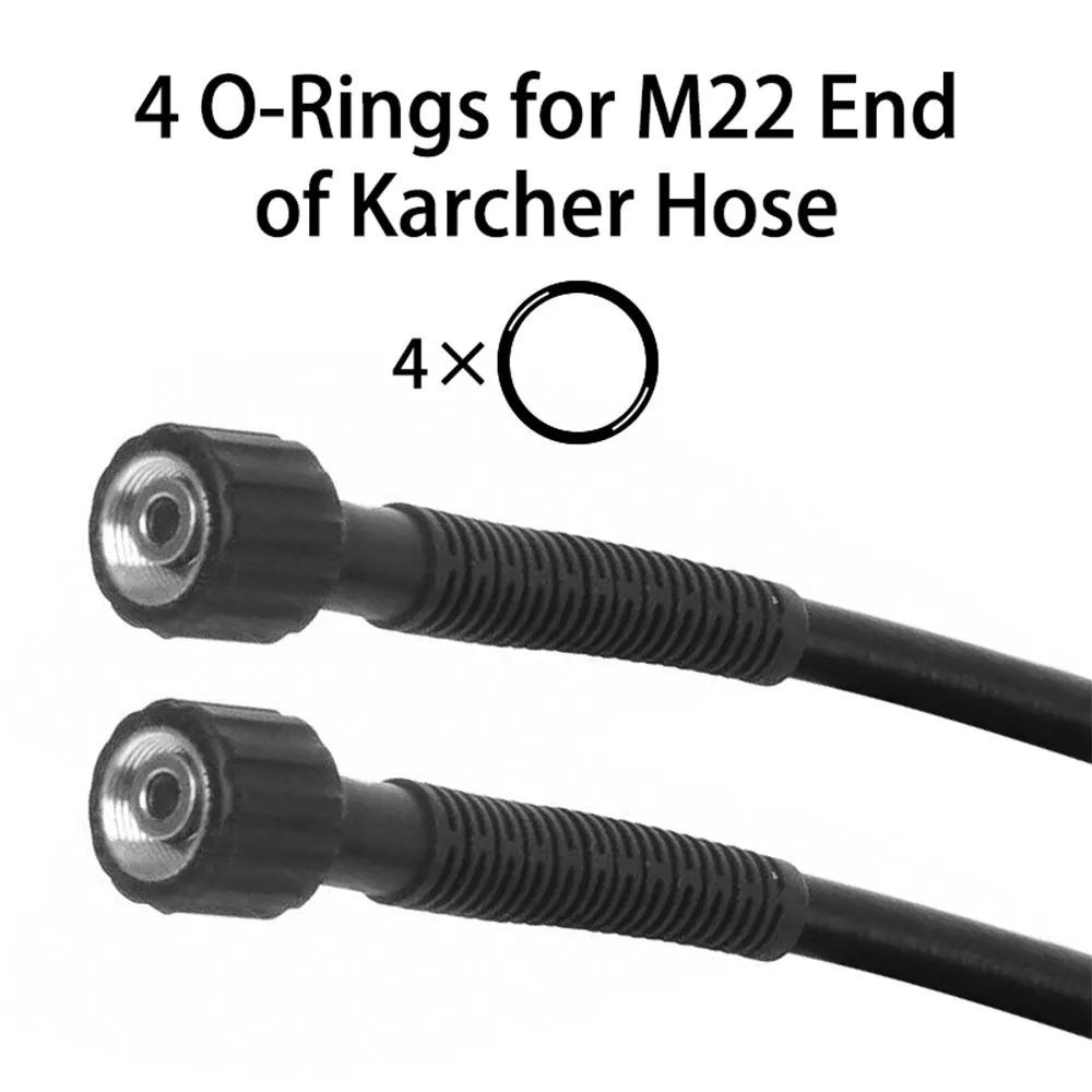 O-ringmondstukset, 20 stuks rubberen O-ringen voor Karcher K2 K3 K4 K5