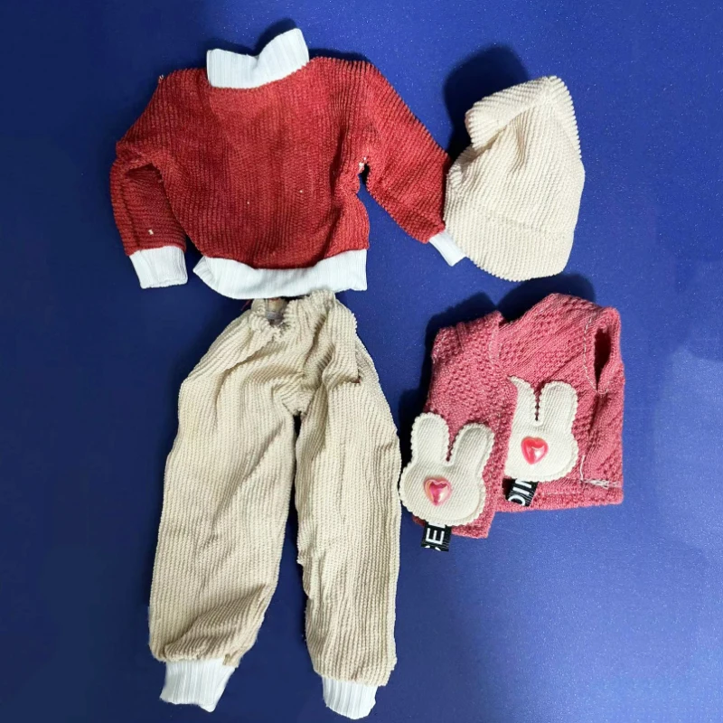 30cm Boys Doll Male 1/6 BJD Doll Dress Up Clothes Handsome Casual Clothes Set Kids Girls Doll Toy Gift 4
