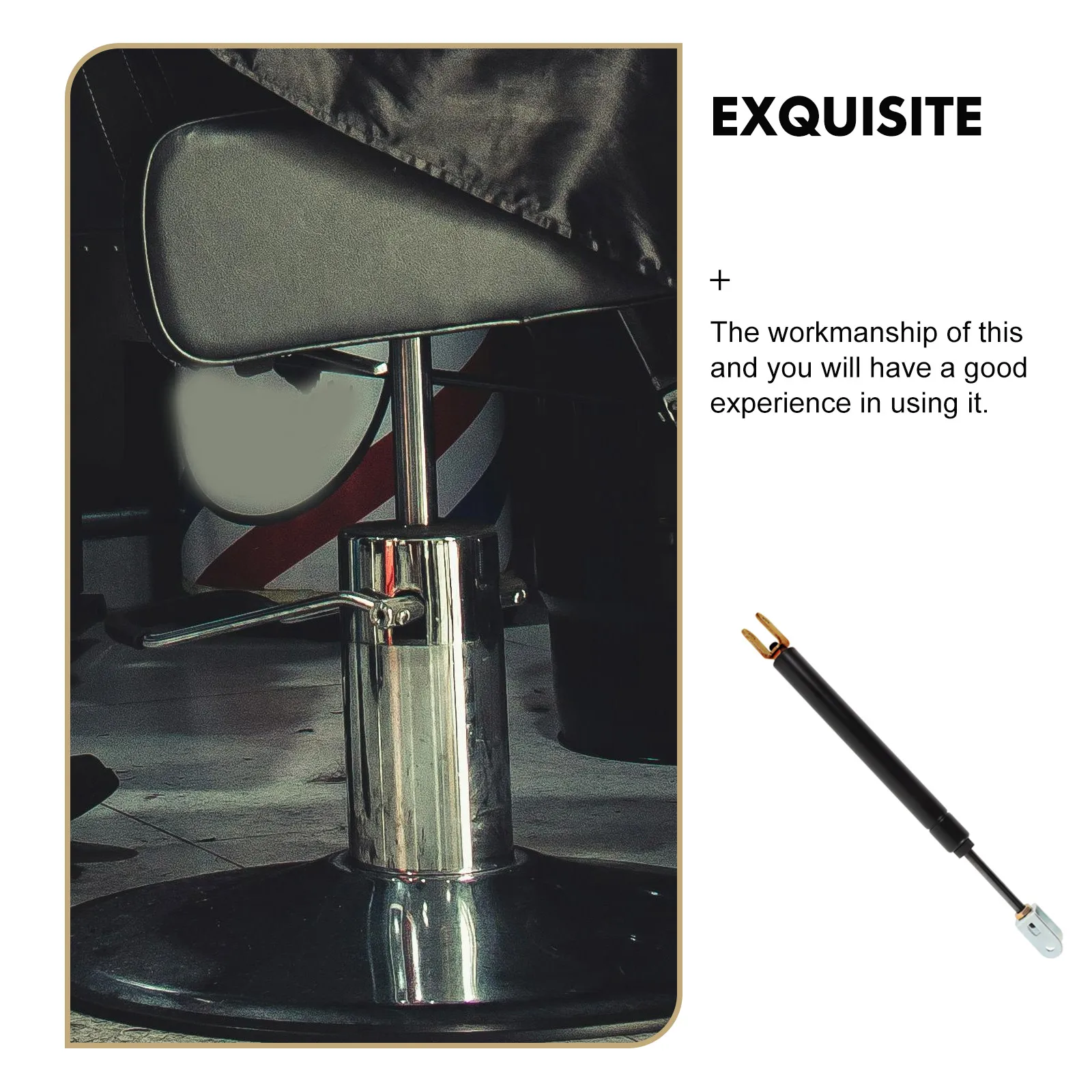 Salon Chair Pump Rod Replacement Barber Chair Pump Rod Gas Spring Mounting For Repairing Accessory