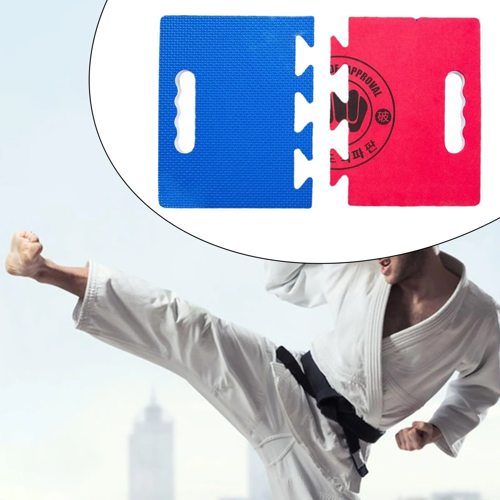 Taekwondo Board Folding Training Accessory Practicing Rebreakable Foam Pad Boxing Equipment Hitting Karate Breaking Board