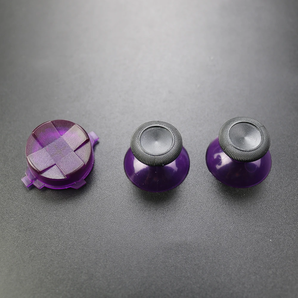 YUXI 3D Analog Thumb Sticks Grip Joystick Cap with D-Pad Button Cross Direction Keys