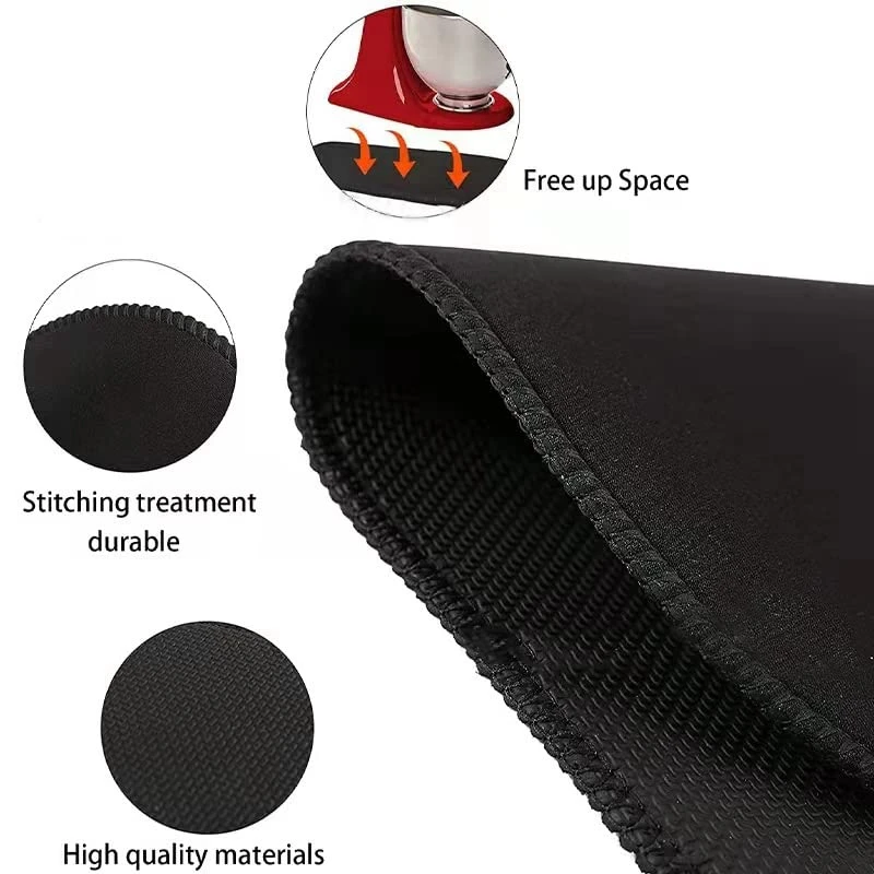 Mixer Mover Sliding Mats For Kitchenaid Stand Mixer With 2 Cord Organizers Slider Mat Pad For Kitchenaid 4.5-5 Qt
