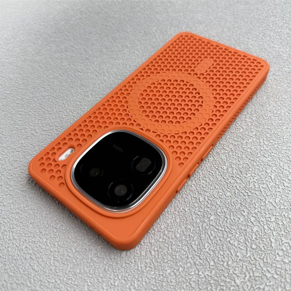 Honeycomb Heat Dissipation Breathable Magnetic Phone Case