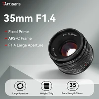 7artisans 35mm F1.4 Mark II APS-C Prime Lens For Sony E ZVE10 A6000 FX30 Fujifilm FX X-H2 Micro 4/3 epm1 Nikon ZFC Canon RF RP - Image 2