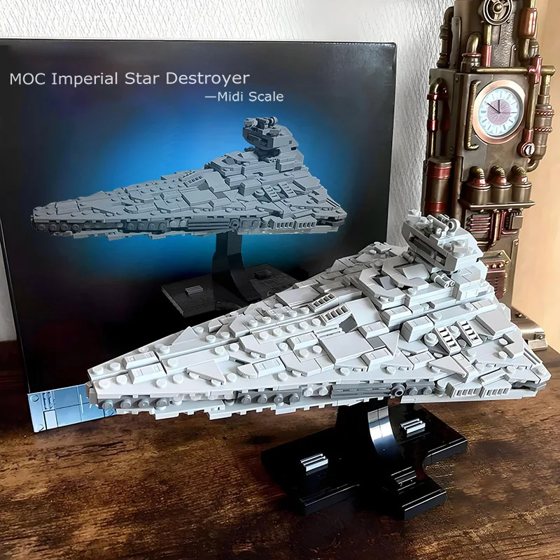 MOC Imperial Star Destroyer: Baukästen für Raumfahrt-Fans (609 Teile)