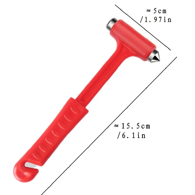 Multifunctional Safety Hammer Window Breaker Solid Mini Safety Hammer Emergency Escape Tool 1pc mini hammer mini emergency hammer emergency window breaker escape hammer multitool hammer