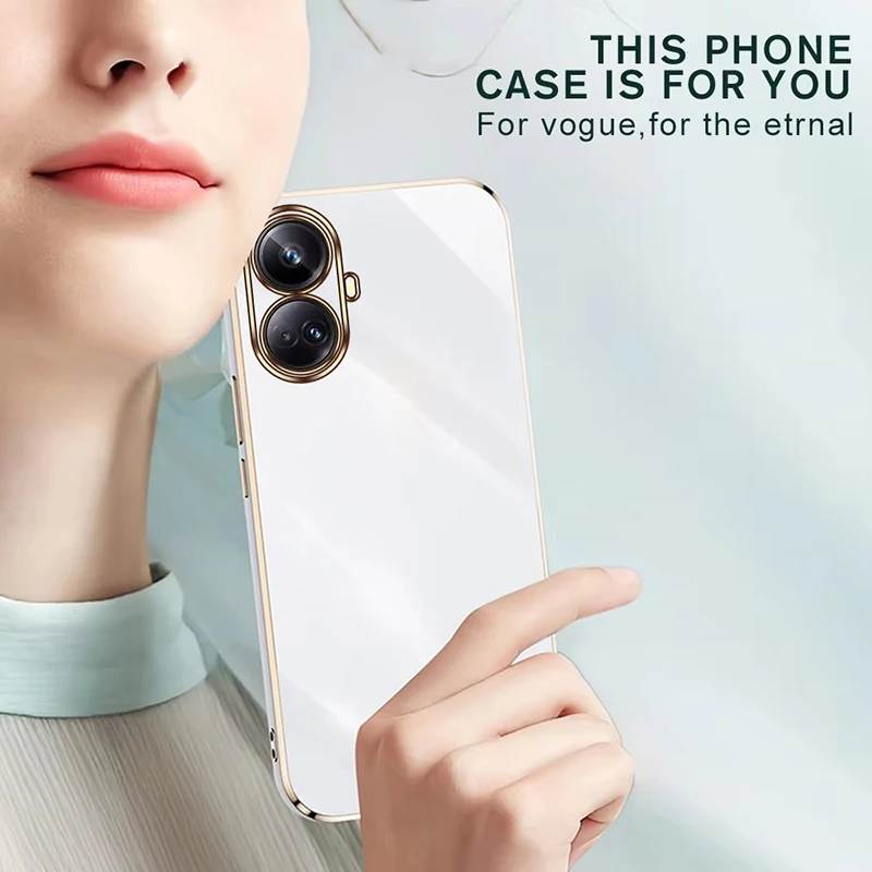 Luxury Candy Color Electroplate Silicone Phone Case
