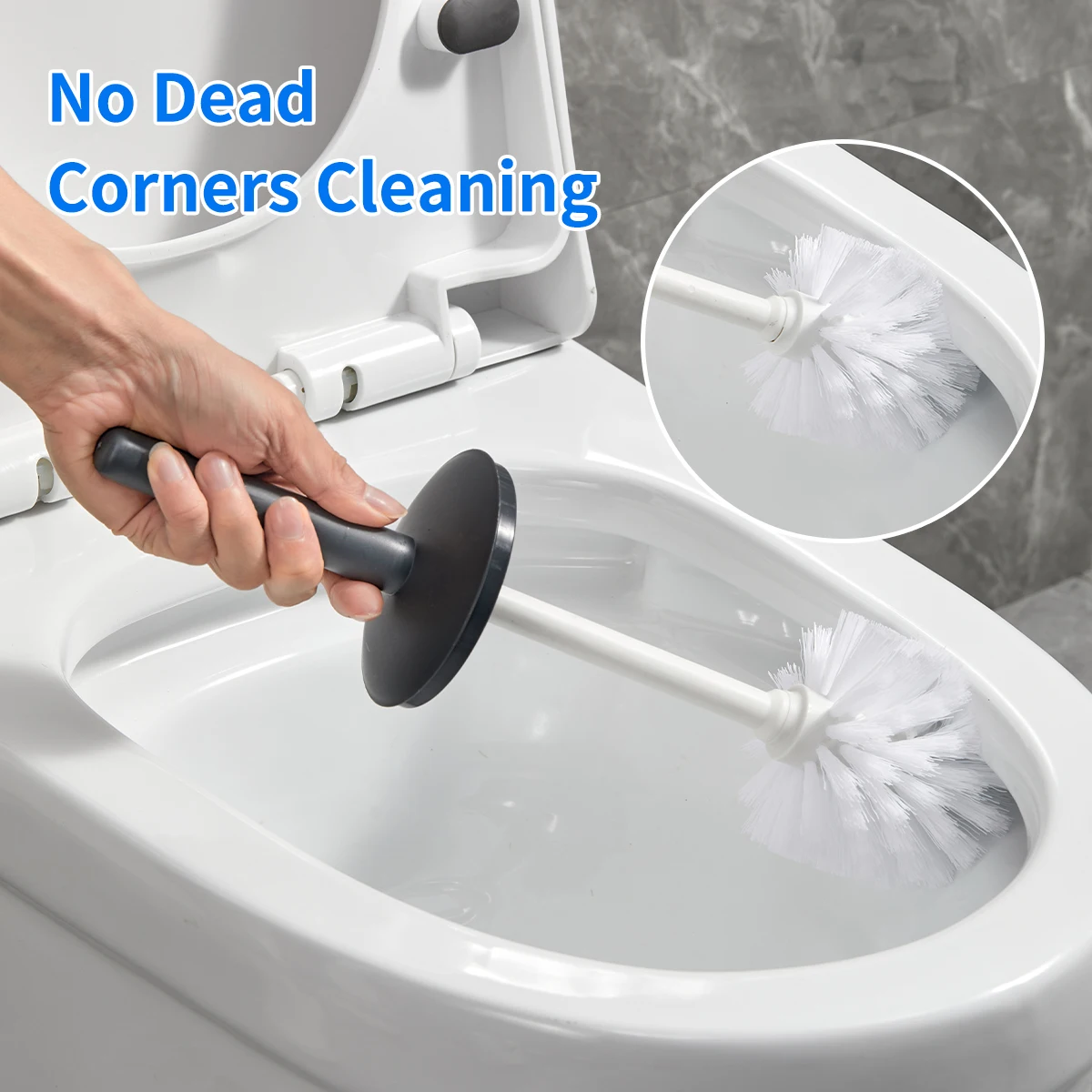 Soft Bristle Toilet Brush 4
